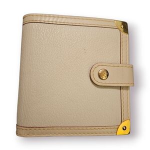 Louis Vuitton Cream and Gold Wallet